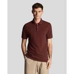 T-shirt Lyle & Scott SP400TON POLO SHIRT-Z562 BURGUNDY