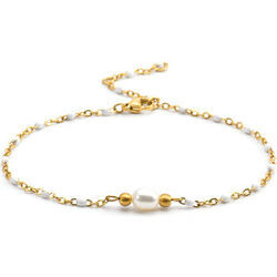 Bracelets Sixtystones Sixty Stones - 60 - Cha&icirc;ne e Cheville - Blanc