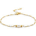 Bracelets Sixtystones Sixty Stones - 60 - Cha&icirc;ne e Cheville - Blanc
