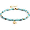 Bracelets Sixtystones Sixty Stones - 60 - Cha&icirc;ne e Cheville - Bleu