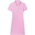 Robe Lacoste Robe Polo Ref 52459 IXV Rose bonbon