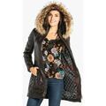 Veste Rose Garden ANOUK HOOD LAMB ORION BROWN
