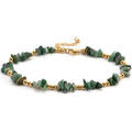 Bracelets Sixtystones Sixty Stones - 60 - Cha&icirc;ne Cheville - Vert