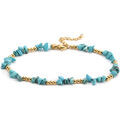Bracelets Sixtystones Sixty Stones - 60 - Cha&icirc;ne Cheville - Bleu Grenoble