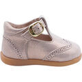 Bottines enfant Babybotte Paname semi-ouvertes Rose