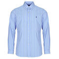 Chemise Polo Ralph Lauren CHEMISE COUPE DROITE EN POPLINE DE COTON COL BOUTONNE