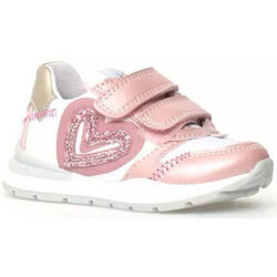 Baskets enfant Naturino BASKET QUELLY 2 VL PINK-WHITE