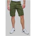 Shorts/Bermuda sur Grenoble : Short Kebello Short Cargo &agrave; motifs H, Vert Vert