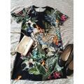 Robe courte Promod Robe jungle
