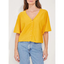 Gilet La Fiancee Du Mekong Gilet manches courtes maille MELIO