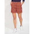 Short La Fiancee Du Mekong Short imprim&eacute; coton LAHAD Orange Grenoble