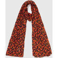 Echarpe La Fiancee Du Mekong Grand foulard imprim&eacute; Ecovero AURELIA Rouge