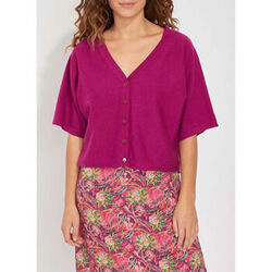 Gilet La Fiancee Du Mekong Gilet manches courtes maille MELIO