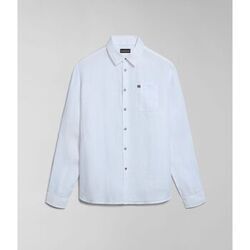 Chemise Napapijri G-LINEN LS NP0A4HQ2-002