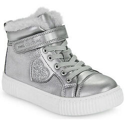Baskets montantes enfant Primigi GIRL ALPHA Argent&eacute;