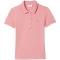 T-shirt Lacoste Polo femme Ref 52088 QDS Rose