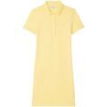 Robe Lacoste Robe Polo Ref 52459 107 Jaune pastel