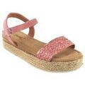 Chaussures enfant Bubble Bobble Sandales roses pour filles a3354