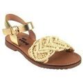Chaussures enfant Bubble Bobble Sandales fille c1096 or Dor&eacute;