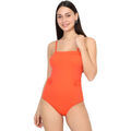 Maillots de bain La Modeuse Maillots de bain pour femme - Orange -