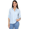 Chemise La Modeuse Chemisiers, blouses pour femme - Bleu Clair -