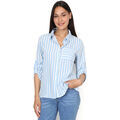 Chemises sur Grenoble : Chemise La Modeuse Chemisiers, blouses pour femme - Bleu Clair -