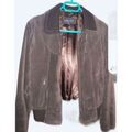 Veste Kiabi Veste en cuir cro&ucirc;te de porc Marron