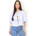 Chemises sur Grenoble : Chemise La Modeuse Chemisiers, blouses pour femme - Bleu Clair -