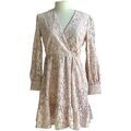 Robe courte Kooka&iuml; Robe en Guipure Rose Kooka&iuml; - &Eacute;l&eacute;gance et Fra&icirc;cheur Rose