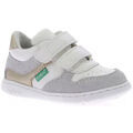 Baskets enfant Kickers BASKETS KICKMOTION BLANC ARGENT OR