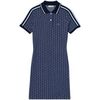 Robe Lacoste Robe Polo Slim Fit Monogramme Ref 63184 QIE Bleu