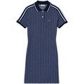Robe Lacoste Robe Polo Slim Fit Monogramme Ref 63184 QIE Bleu