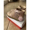 Boots enfant Shoo Pom Chaussures Shoo Pom lapin rose dor&eacute;es 22 Dor&eacute;