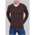 Pulls/Sweat sur Grenoble : Pull Kebello Pull V H, Marron
