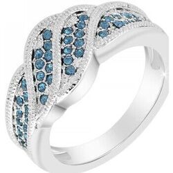 Bijoux Sc Crystal B3299-ARGENT-7-54 Argent&eacute;
