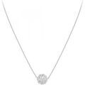 Collier Sc Crystal B3328-ARGENT Argent&eacute; Grenoble