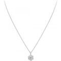 Collier Sc Crystal BD2034-ARGENT-COLLIER-DIAMANT Argent&eacute;