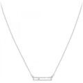 Collier Sc Crystal BD3305-ARGENT-DIAMANT Argent&eacute; Grenoble