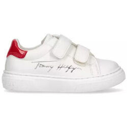 Baskets enfant Tommy Hilfiger LOW CUT VELCRO SNEAKER WHITE/BLEUE/RED