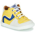 Baskets montantes enfant GBB GINO Jaune