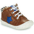 Baskets montantes enfant GBB STANNY Marron