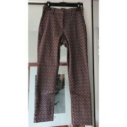 Pantalon H&M Pantalon &agrave; motifs seventies Multicolore