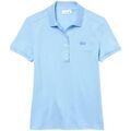 T-shirt Lacoste Polo femme Ref 52088 HBP Panorama bleu