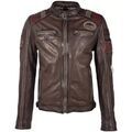 Blouson Gipsy Veste en cuir Gipsy Ref 55229 DBR OX marron Grenoble