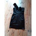 Robe courte Rinascimento robe soir&eacute;e monobretelle Noir