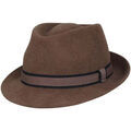 Chapeau Chapeau-Tendance Chapeau trilby laine VERSAILLES T59