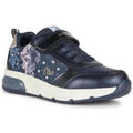 Baskets enfant Geox SPACECLUB NAVY/PLATINUM FROZEN