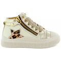 Baskets montantes enfant Stones and Bones NEILA LACK PERL-CALF CREAM