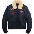 Blouson Patrouille De France Blouson homme Mach Phenix Redskins Ref 58014 Marine