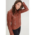Vestes sur Grenoble : Veste Rose Garden JODYTA LAMB VITA COGNAC